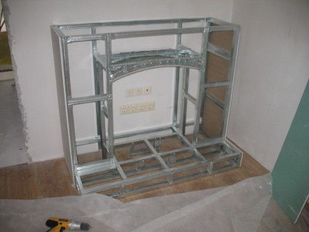 Metallprofilrahmen für Gipskartonportal