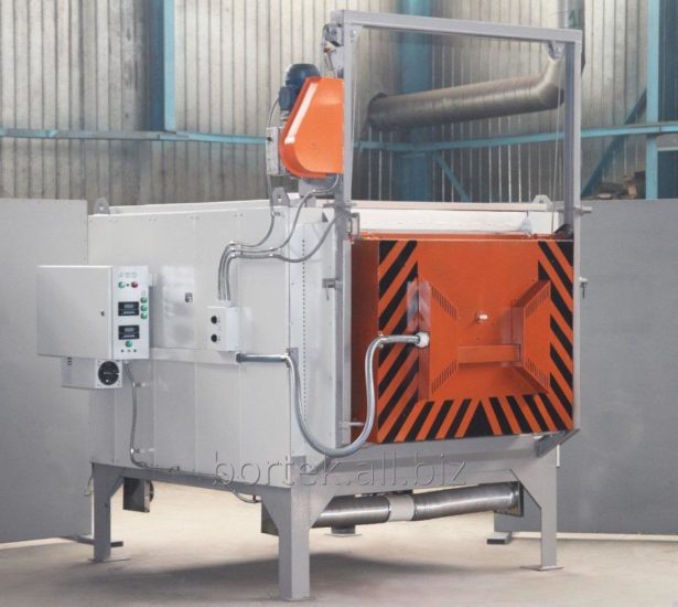 Industrieller Muffelofen mit Automatisierung