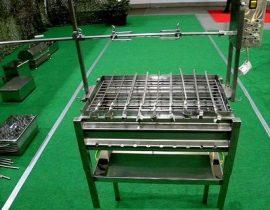 Barbecue-Grill - tragbare Option zum Selbermachen