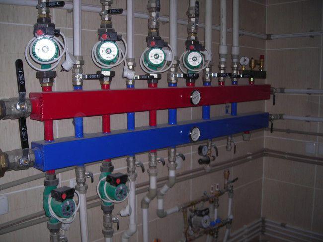Verteilung Hydrokollektor