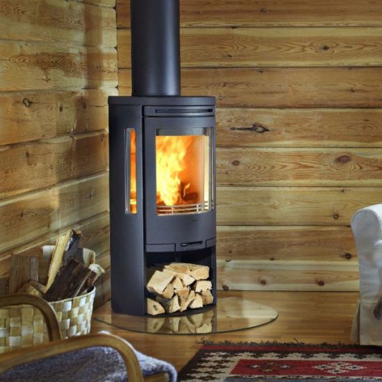 Finnische Öfen für die Holzverbrennung