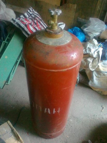 Sie können einer gebrauchten Gasflasche neues Leben einhauchen
