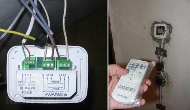 Installation des Temperatursensors