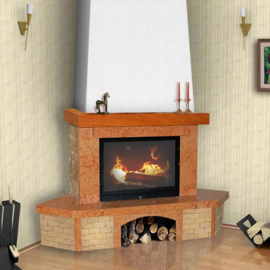 Ecke Feuerraum