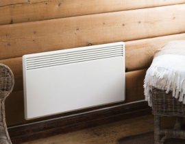 Wandmontierte Elektroheizung für Sommerhäuser: Typen, Auswahl und Installation