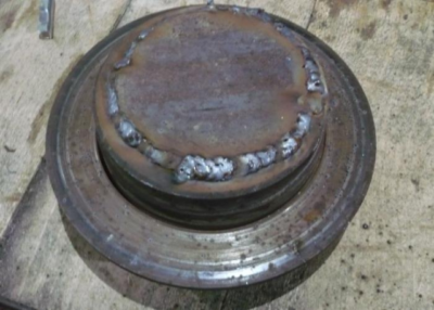 Schüssel mit geschweißtem Boden