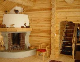 Holzbefeuerter Eckkamin für zu Hause: Wählen Sie eine Option, erstellen Sie sie selbst