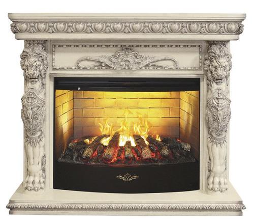 Kamin mit Flammeneffekt