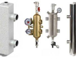 Hydropfeil für Heizung: Konstruktions- und Betriebsalgorithmus des hydraulischen Verteilers