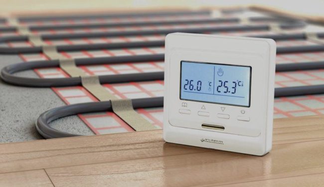 Thermostat für Fußbodenheizung