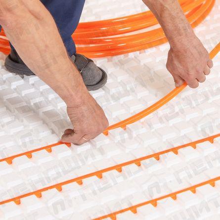 Dünne Matten aus extrudiertem Polystyrol - Verlegung